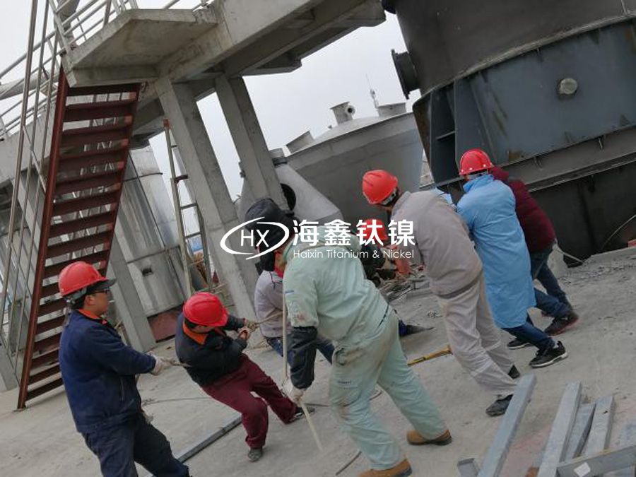 制鹽蒸發器現場安裝 制鹽蒸發器現場安裝